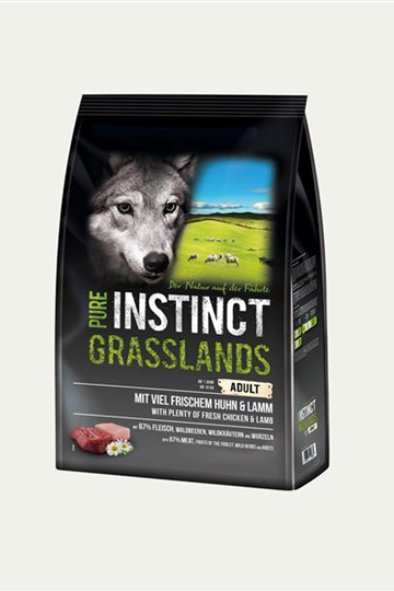 PURE INSTINCT Grass Lands mit Huhn & Lamm - ADULT