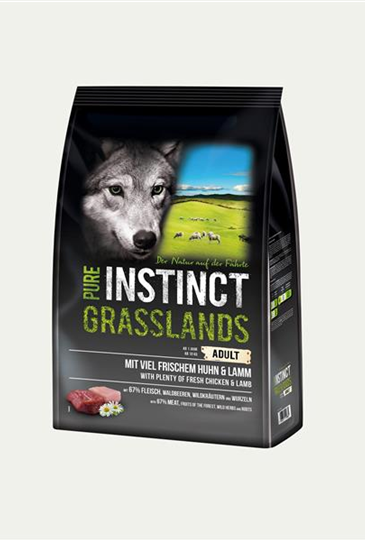 PURE INSTINCT Grass Lands mit Huhn & Lamm - ADULT