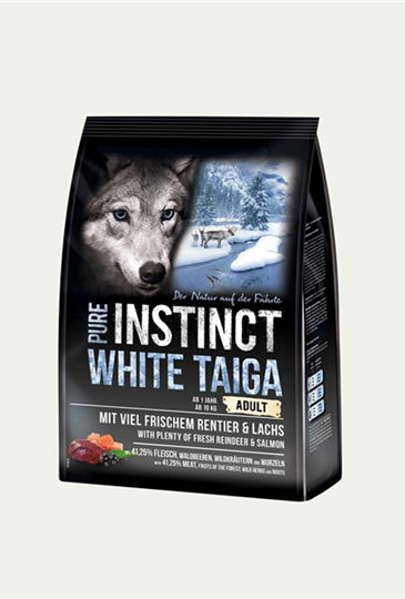 PURE INSTINCT White Taiga mit Rentier & Lachs - ADULT